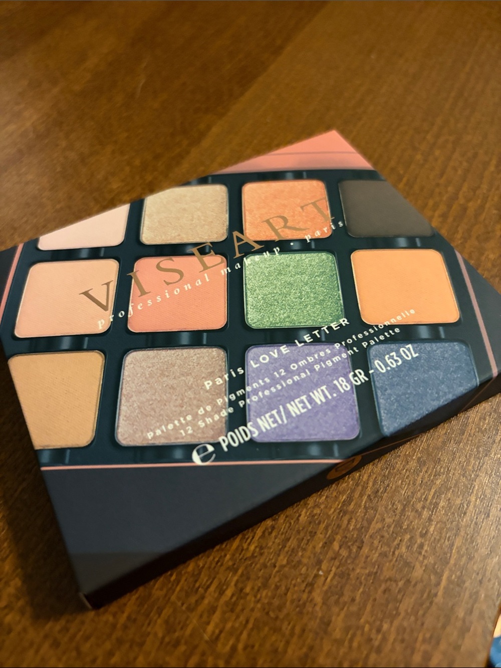 Viseart Eyeshadow Palette Paris Love Letter Pallet